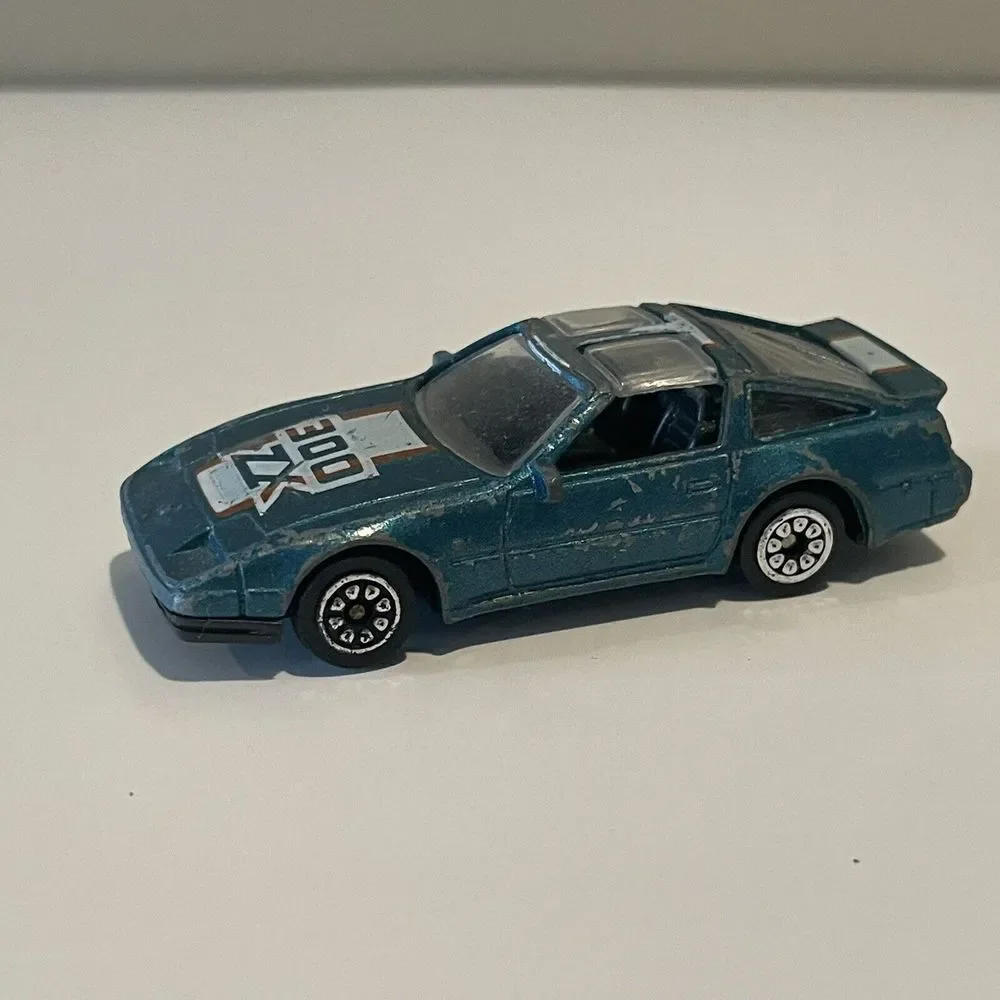 Vintage 1987 Road Champs Nissan‎ 300Zx Die cast Car